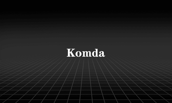 Komda