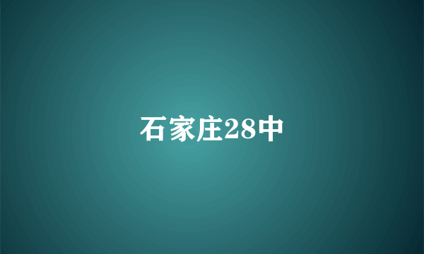 石家庄28中