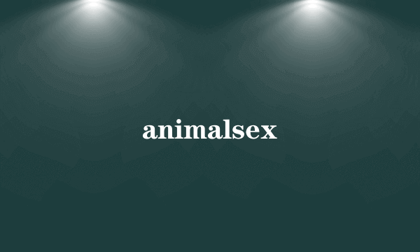 animalsex