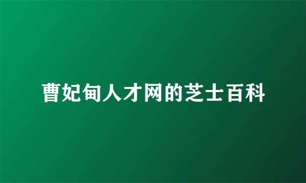 曹妃甸人才网的芝士百科