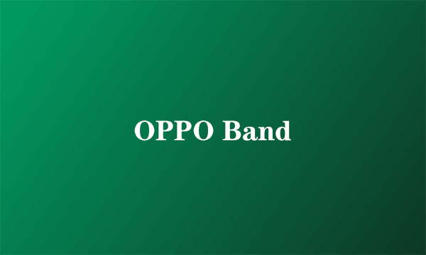 OPPO Band