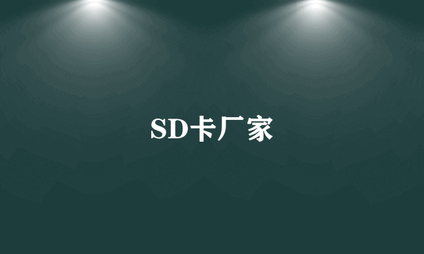 SD卡厂家