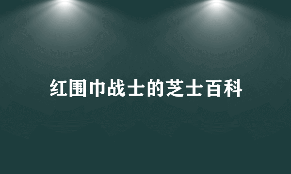 红围巾战士的芝士百科