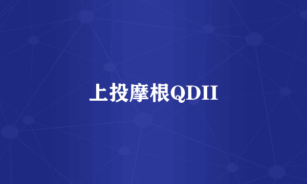 上投摩根QDII