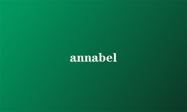 annabel