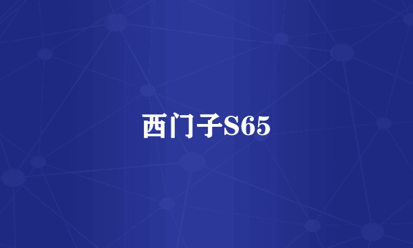 西门子S65