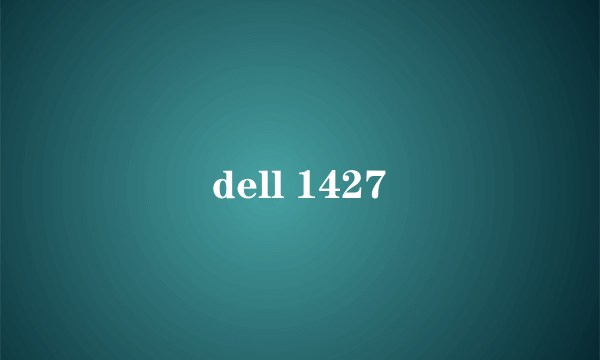 dell 1427