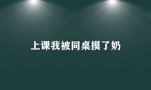 上课我被同桌摸了奶