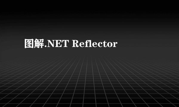 图解.NET Reflector