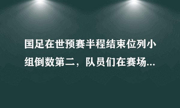 国足在世预赛半程结束位列小组倒数第二，队员们在赛场上的表现如何？