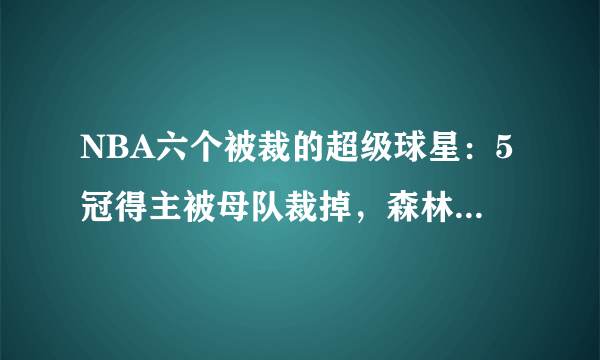 NBA六个被裁的超级球星：5冠得主被母队裁掉，森林狼硬生生送钱！