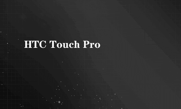 HTC Touch Pro