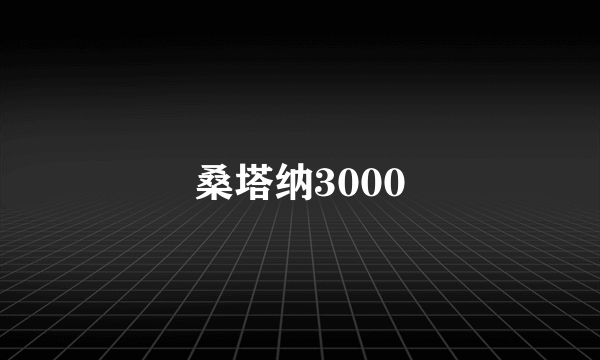 桑塔纳3000