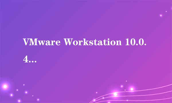 VMware Workstation 10.0.4 许可证密钥！急求！