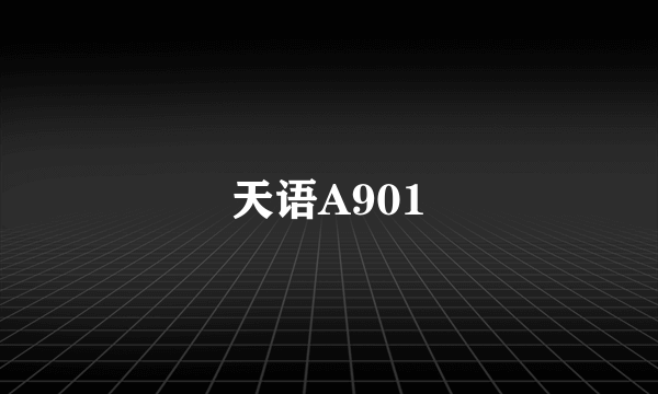 天语A901