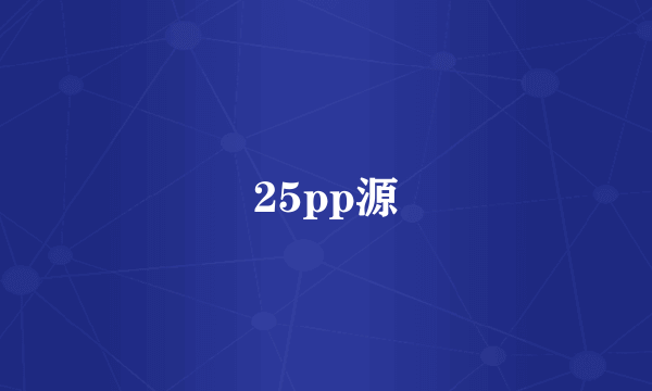 25pp源