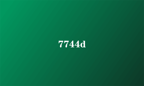 7744d