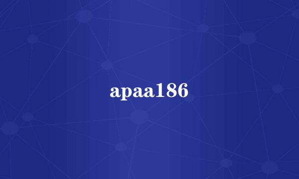 apaa186