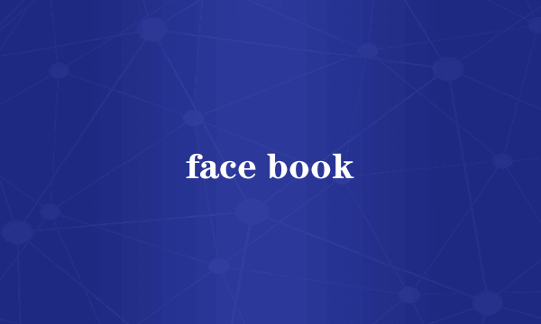 face book