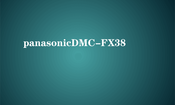 panasonicDMC-FX38